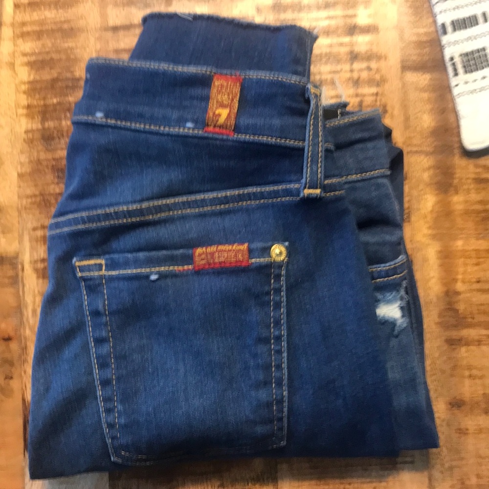 7 For all man kind Roxanne ankle